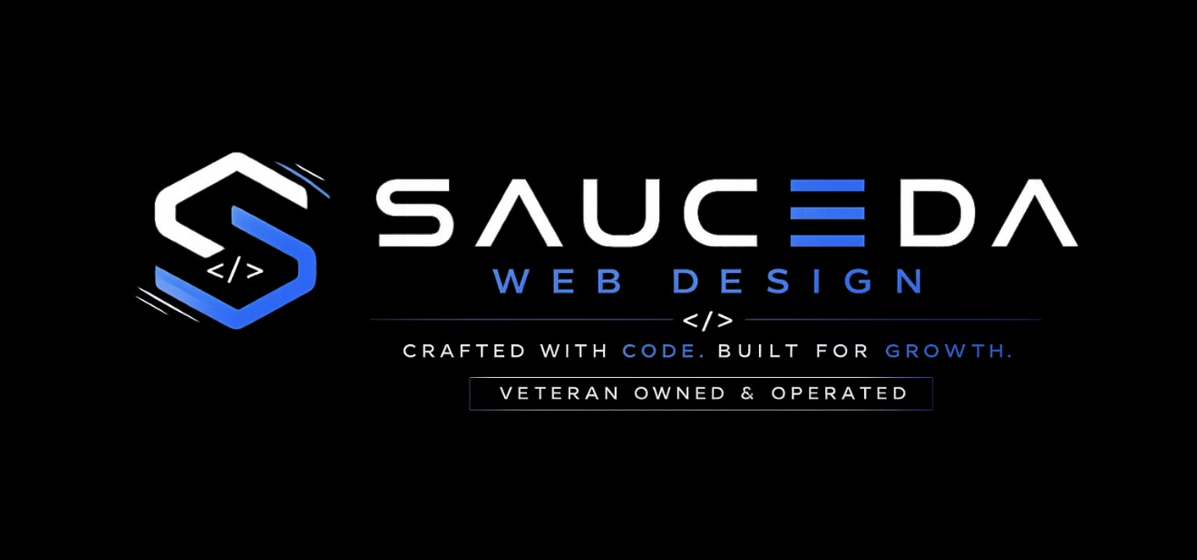Sauceda Web Design wordmark